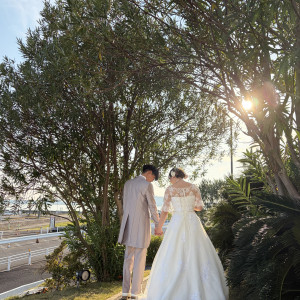 披露宴会場のスロープ|779408さんのアルモニーヴィラ オージャルダン/テイクアンドギヴ・ニーズウェディングの写真(2579776)