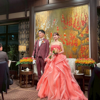 マグノリアの金屏風