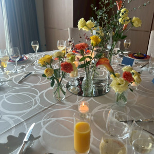 テーブル装花|779442さんの横浜ベイホテル東急の写真(2579918)