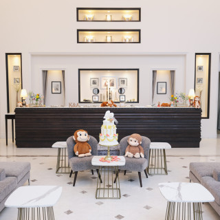 大好きなお猿のジョージでお迎え