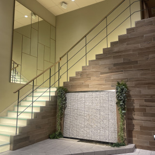 披露宴のテラス