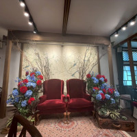 新郎新婦の席です！