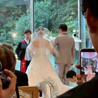 とても素敵な挙式会場です。