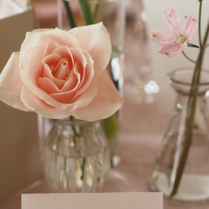 ピンク系のお花にしました|779599さんの旧逓信省別館(きゅうていしんしょうべっかん 国登録有形文化財)の写真(2581178)