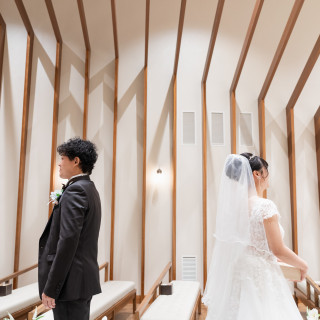 挙式会場でのファーストミート