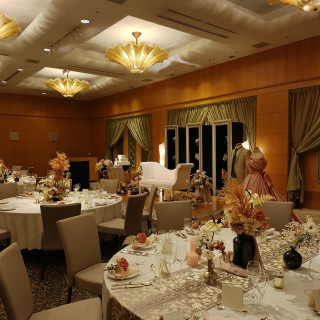 装花が華やかでしたがこれはかなり値上がりするそうで要注意