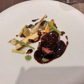 メインの肉料理