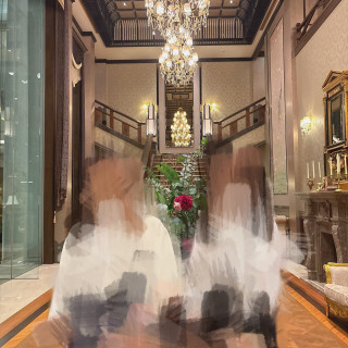 ロビーの雰囲気もとてもゴージャスでした