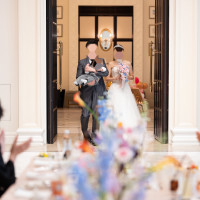 披露宴入場