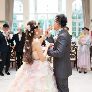 ファーストバイト|779661さんのベイサイド迎賓館（神戸）/テイクアンドギヴ・ニーズウェディングの写真(2581675)