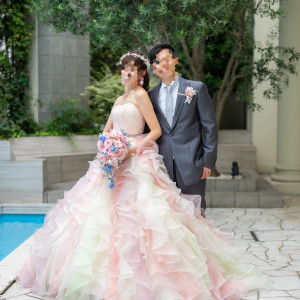 お色直し|779661さんのベイサイド迎賓館（神戸）/テイクアンドギヴ・ニーズウェディングの写真(2581677)