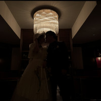 大階段上のバー