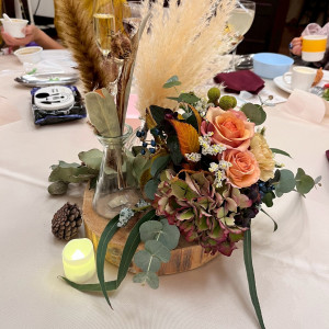 ゲストテーブルの装花|779741さんのfelizcreer(フェリスクレール)の写真(2582103)