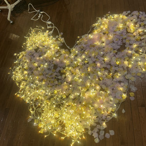 キャンドルタイム後。ゲストが喜んで写真を撮ってくれました。|779741さんのfelizcreer(フェリスクレール)の写真(2582104)