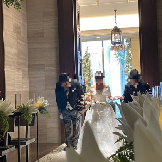 厳粛な雰囲気での挙式でした。感動しました。