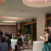 披露宴会場です。