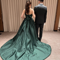 お色直し再入場前です。