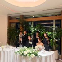 披露宴会場です。