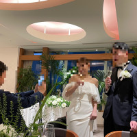 披露宴会場です。アットホームな雰囲気です。