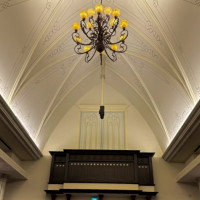 挙式会場 前から見ると