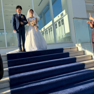 フラワーシャワー|779806さんのアルモニーヴィラ オージャルダン/テイクアンドギヴ・ニーズウェディングの写真(2582551)