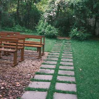 ガーデンの挙式会場です