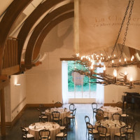 披露宴会場の階段上からの景色です