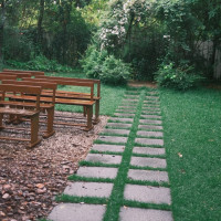 ガーデンの挙式会場です