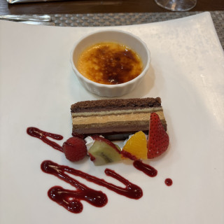 ケーキとブリュレ