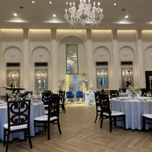 シンプルながらも綺麗な会場|779851さんの山手迎賓館/テイクアンドギヴ・ニーズウェディングの写真(2583724)