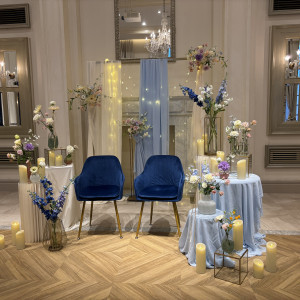 フラワーコーディネーターがいるそうです|779851さんの山手迎賓館/テイクアンドギヴ・ニーズウェディングの写真(2583725)