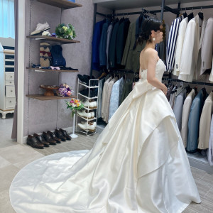 提携ショップのドレス(プラン内)です|780032さんのリビエラ逗子マリーナの写真(2588443)