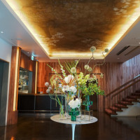 披露宴会場入ってすぐのロビーです