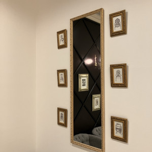 たくさんの写真を、飾り付けすることがらできるようです|780037さんのアルモニーアンブラッセイットハウス/テイクアンドギヴ・ニーズウェディングの写真(2583267)