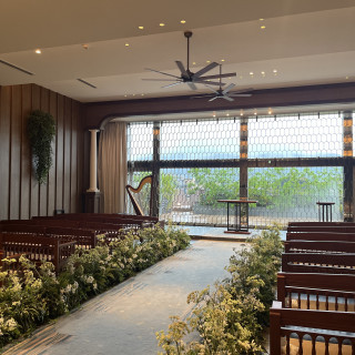 ナチュラルで開放的な雰囲気