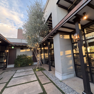 挙式に入る手前の空間。