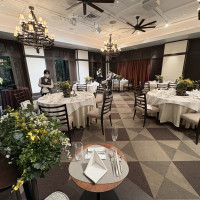 披露宴会場の全体写真。