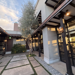 挙式に入る手前の空間。|780080さんのクラシカ表参道/別邸KEYAKIの写真(2583333)