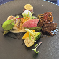 試食の料理、野菜が特に美味しい