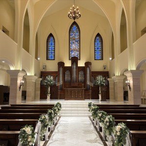 チャペル内観|780112さんのガーデンテラス福岡ホテル&リゾートの写真(2583453)