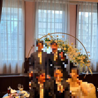 高砂のテーブル装花