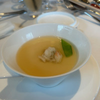 コースで提供されたスープ