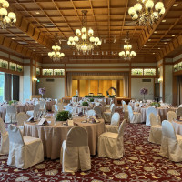 入り口からの葵殿は金屏風が映えてとてもいいです。