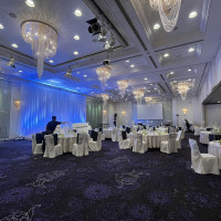 シャンデリアがすごく豪華でした！