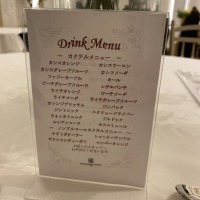 ドリンクメニュー