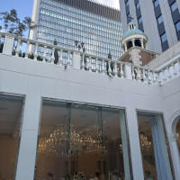 披露宴会場の手前