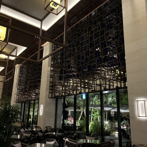 ホテルロビーです。|780211さんの瀬良垣島教会/アールイズ・ウエディングの写真(2583744)