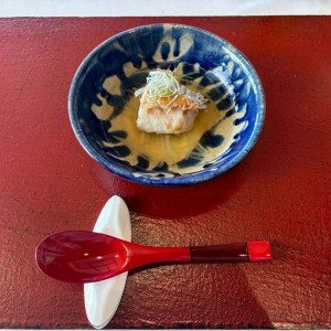 披露宴の料理です。|780211さんの瀬良垣島教会/アールイズ・ウエディングの写真(2583762)