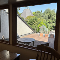 親族控え室から眺め