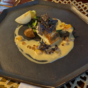 真鯛のポワレと季節野菜 いくらと花梨のソース|780264さんのクラシカ表参道/別邸KEYAKIの写真(2583945)